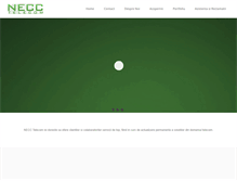 Tablet Screenshot of necc.ro